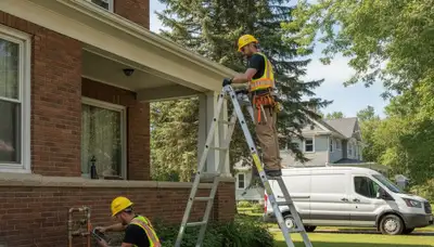 Professional plumber providing repair service in Duluth, MN for a plumbing business website