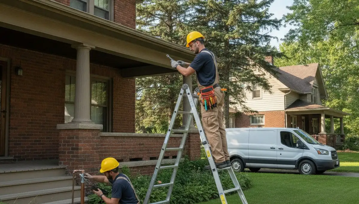 Plumber repairing pipes in Duluth, MN for plumbing service by plumbersduluthmn-new.com