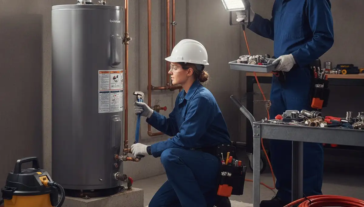 Duluth, MN plumber repairing a residential pipe for reliable plumbing service