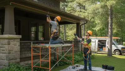 Plumber providing repair service in Duluth, MN for a local plumbing business