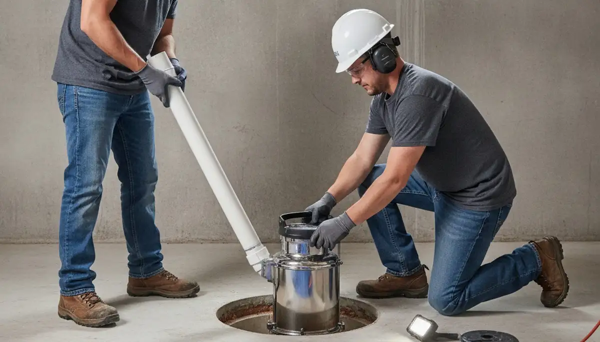 Sump pump installation for Duluth, MN homes to protect basements from snowmelt and spring runoff