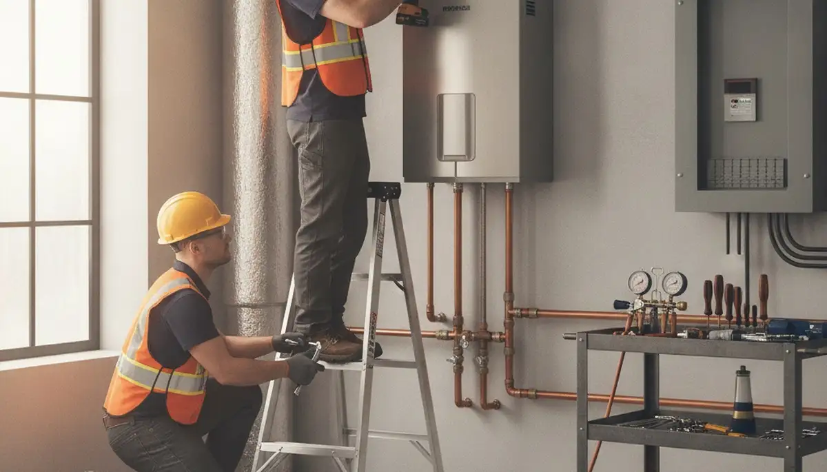 Tankless water heater installation service for Duluth, MN homes by On Call Plumbers